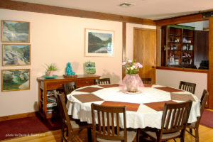 Harmony Ridge Lodge dining Room